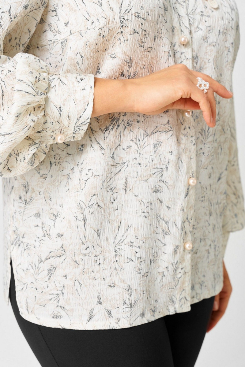 Блузы Svetlana-Style 2304 молочный_принт