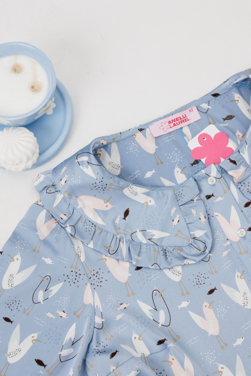 Пижамы Anelli 1749 небесный_зефир