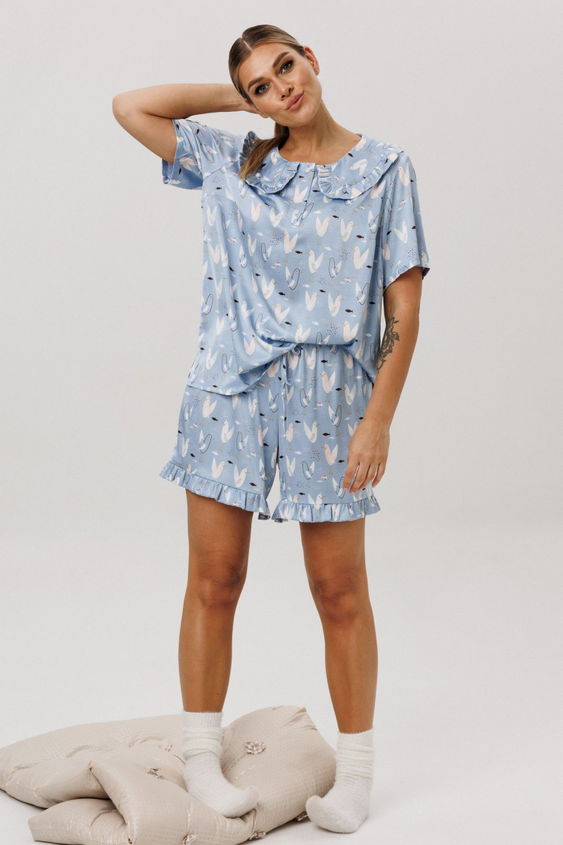 Пижамы Anelli 1749 небесный_зефир