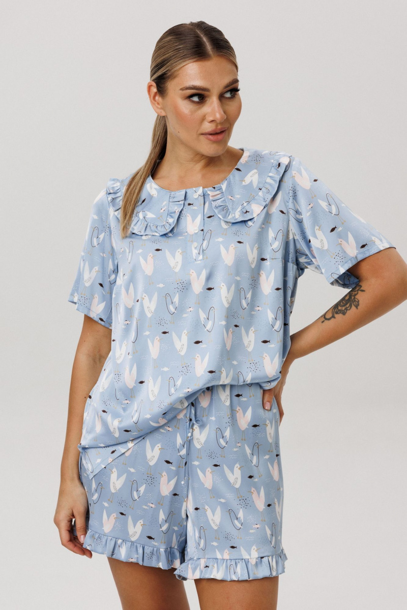 Пижамы Anelli 1749 небесный_зефир