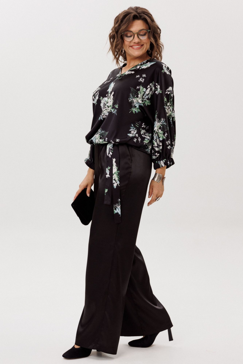 Блузы Anelli 1662 цветы_ночного_сада