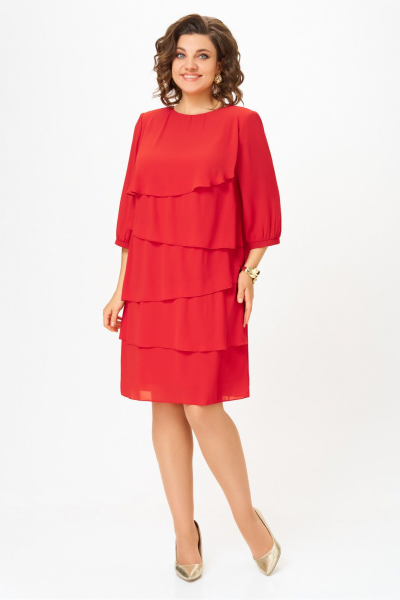 Платья DaLi 4627 красное