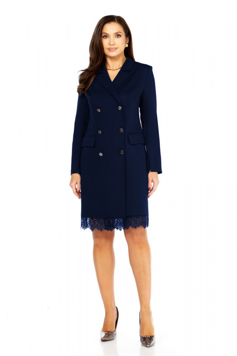 Платья Милора-стиль 1413 синий