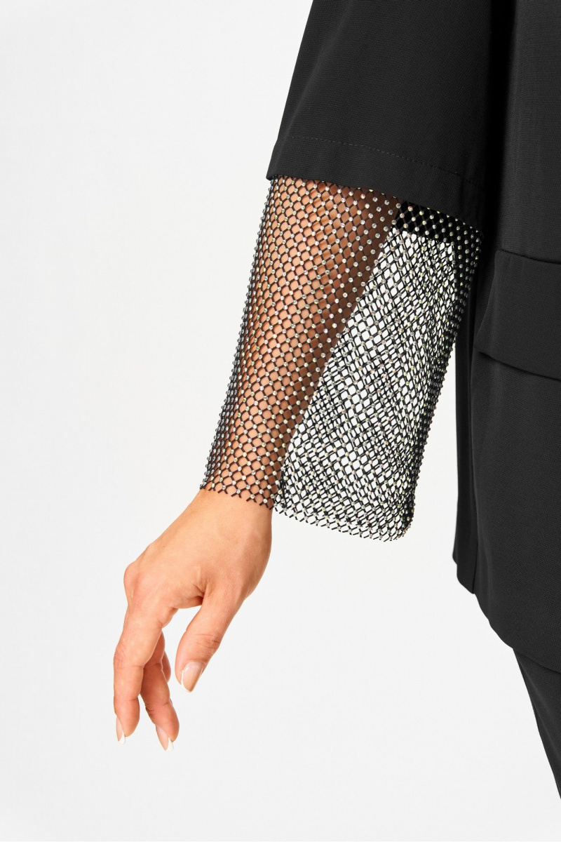 Брючный костюм DaLi 7064 чёрный