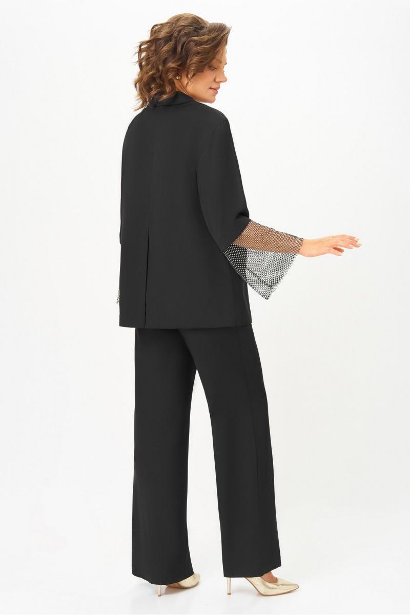 Брючный костюм DaLi 7064 чёрный