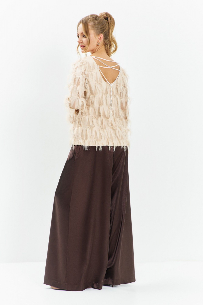 Брючный комплект Euromoda 663 горький_шоколад