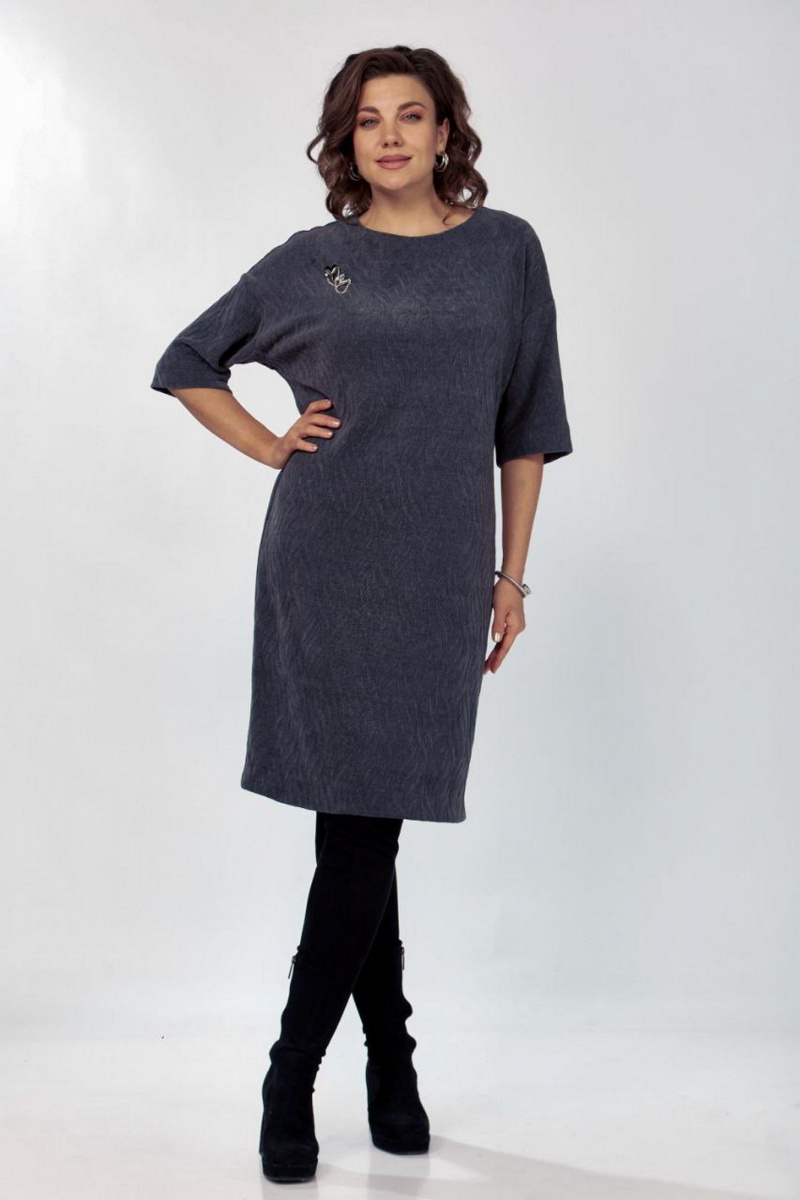 Платья Verita 2424 серый