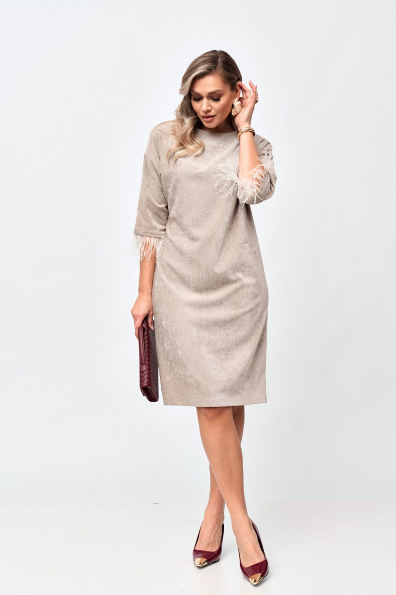 Платья Verita 2429 молочный