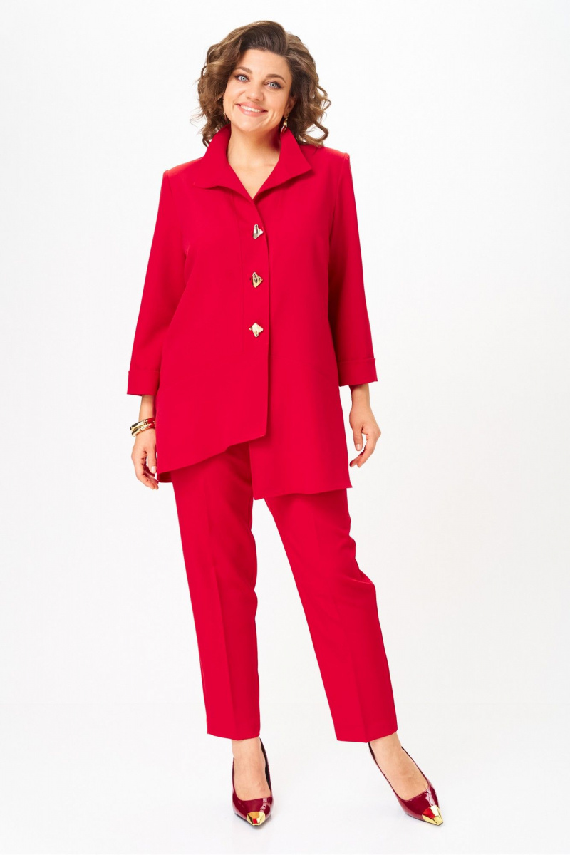 Брючный комплект Vilena 1110 красный