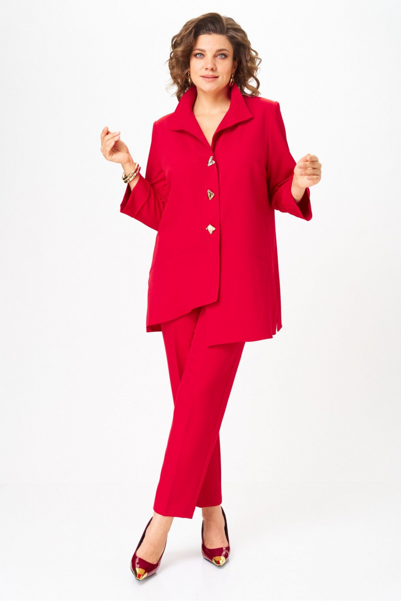 Брючный комплект Vilena 1110 красный