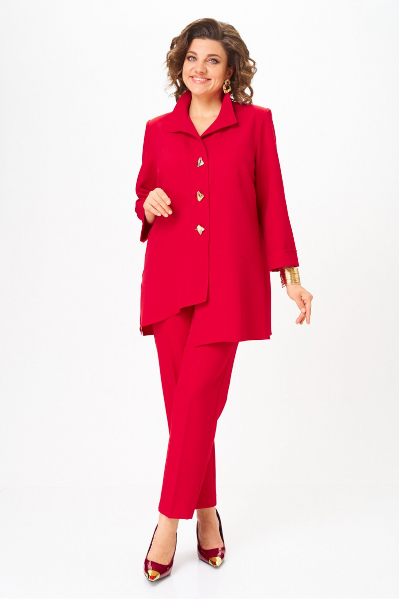 Брючный комплект Vilena 1110 красный