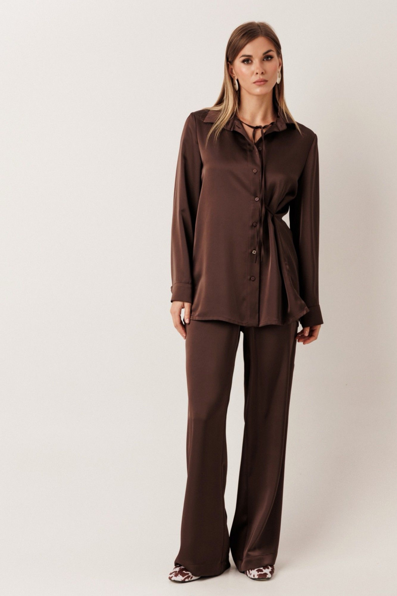 Брючный комплект KOKOdea 30008 шоколад