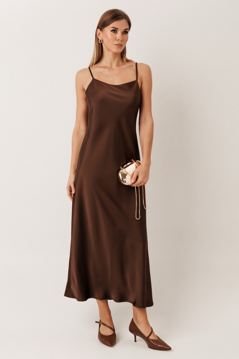 Платья KOKOdea 70010 шоколад