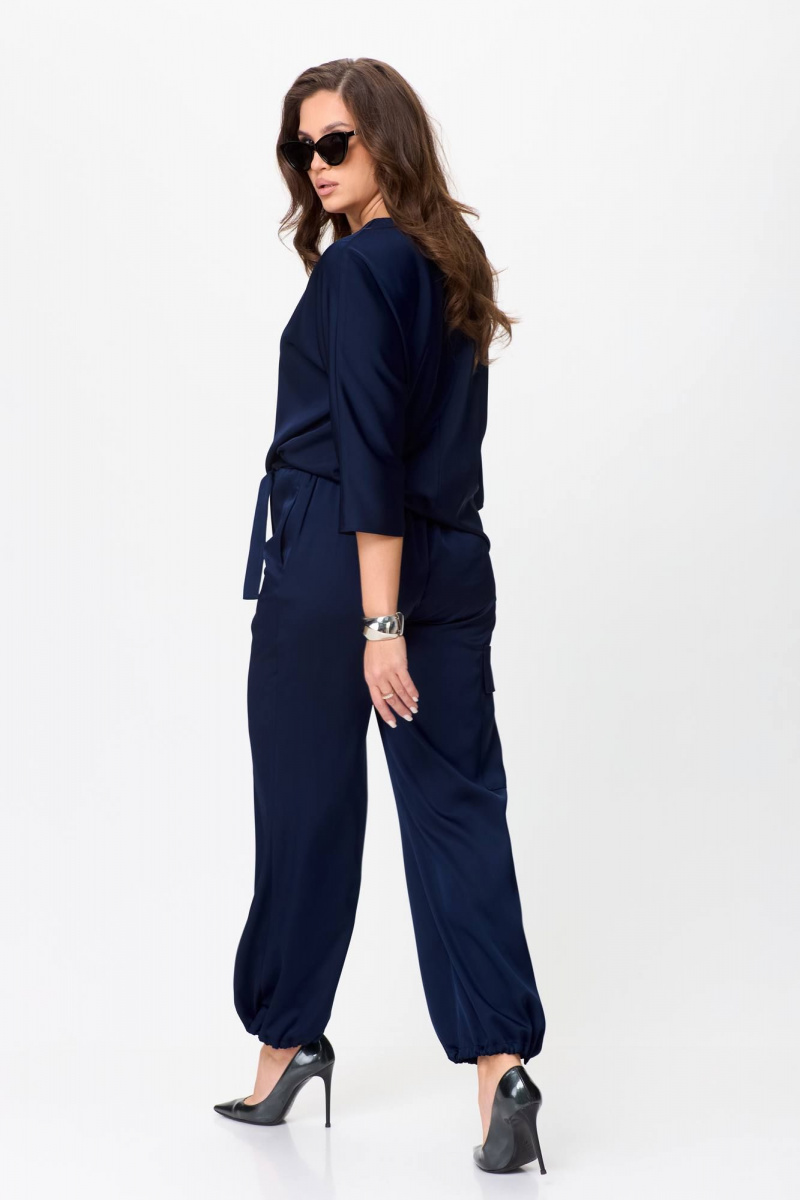 Брючный комплект Karina deLux M-1295/1 темно-синий