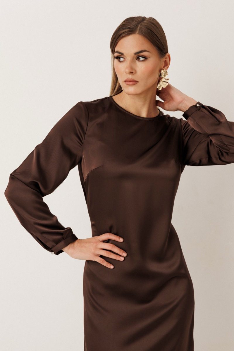 Платья KOKOdea 70012 шоколад