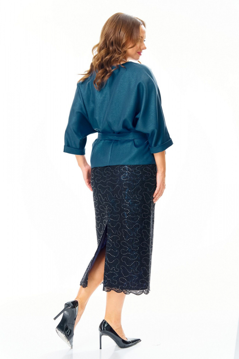 Юбочный комплект T&N 7706 синий-морской-черный