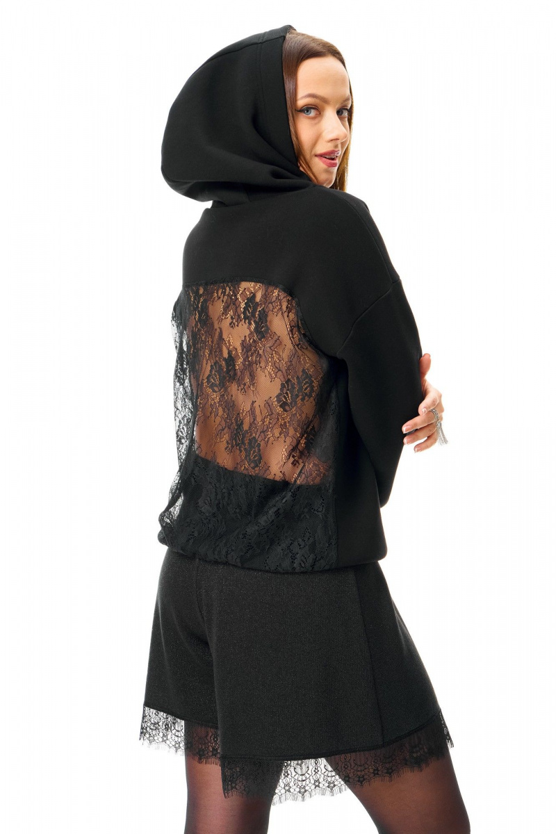 Женский комплект с шортами T&N 7718 черный