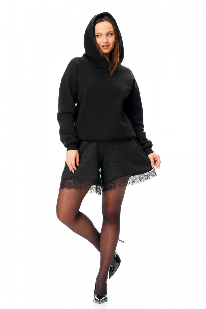 Женский комплект с шортами T&N 7718 черный