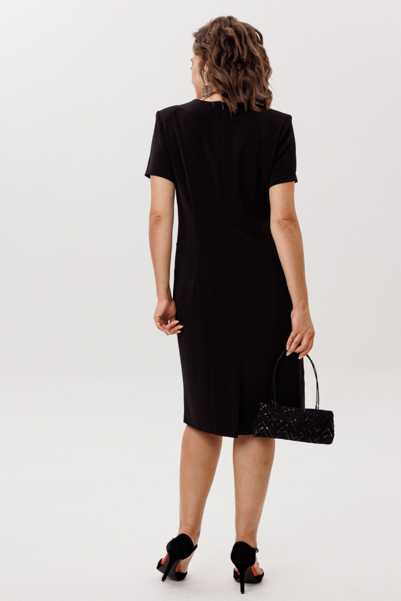 Платья Anelli 1761 черный_лебедь