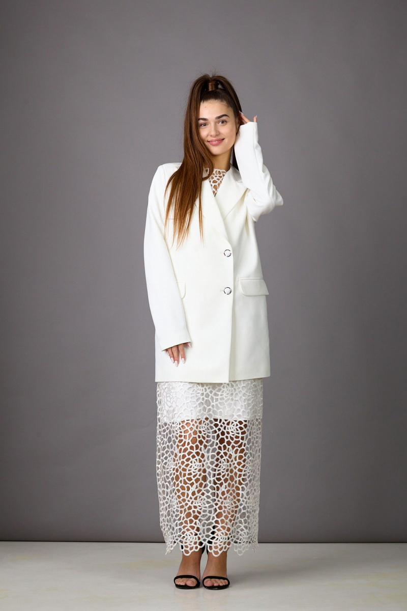 Платья Rosheli 842/2 молочный