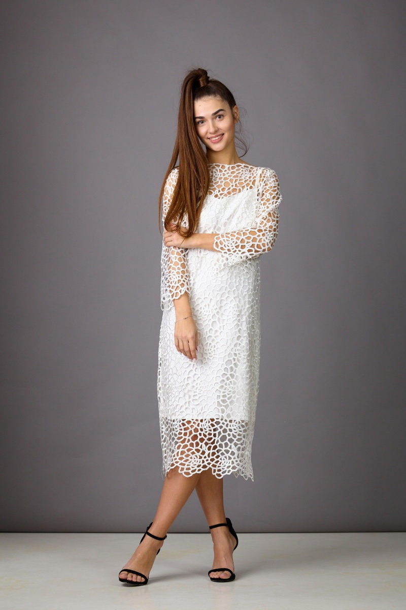 Платья Rosheli 843/3 молочный