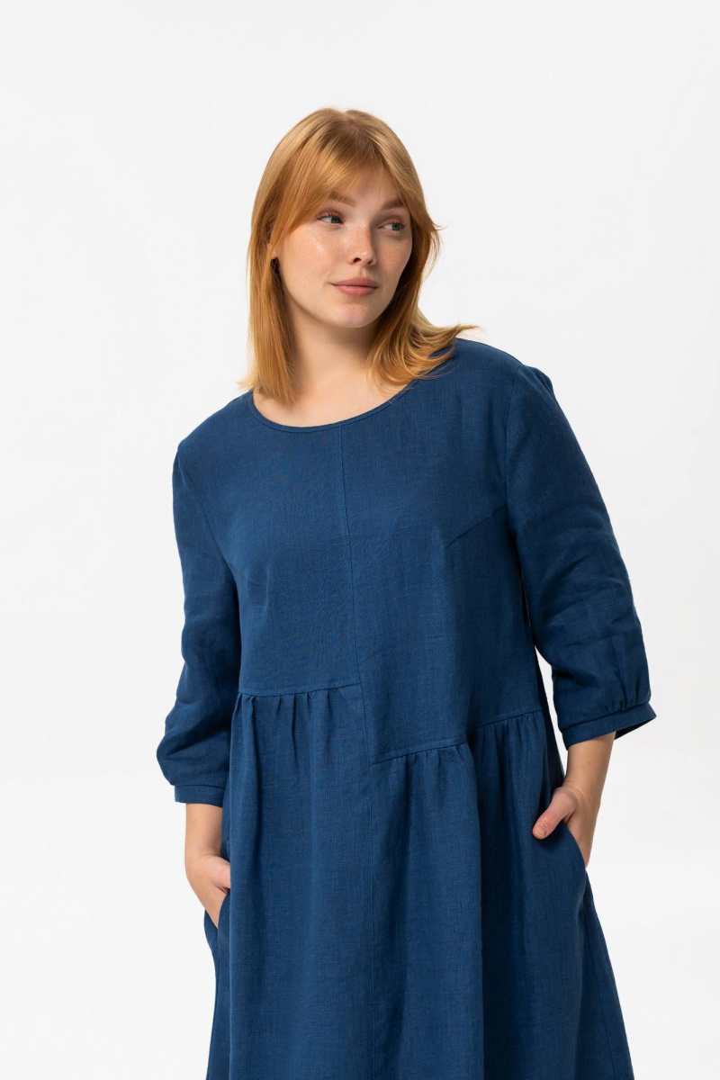 Платья SHLOMO 4-33 синий