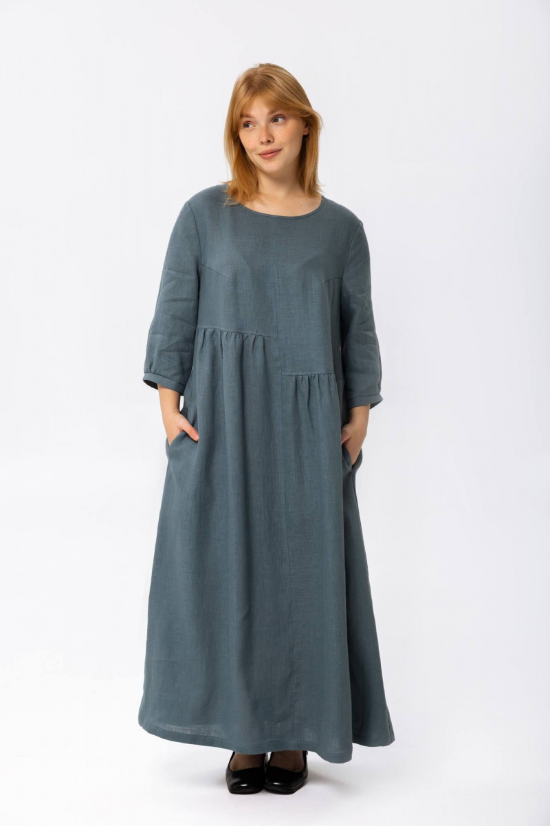 Платья SHLOMO 4-33 шиферно синий