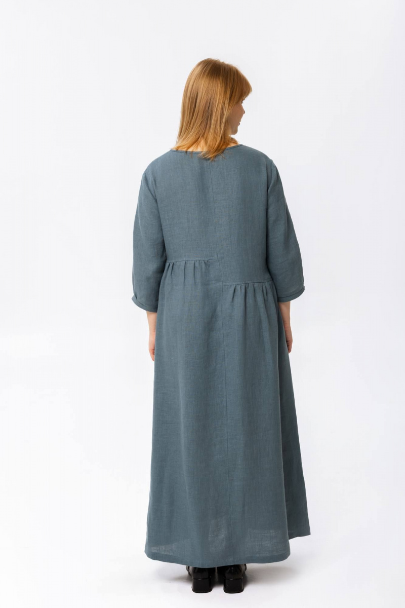 Платья SHLOMO 4-33 шиферно синий