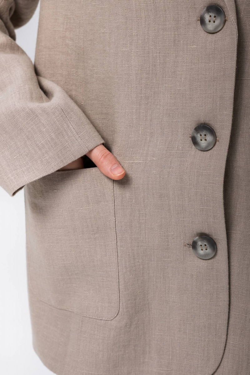 Жакеты SHLOMO 6-1 светло-серый