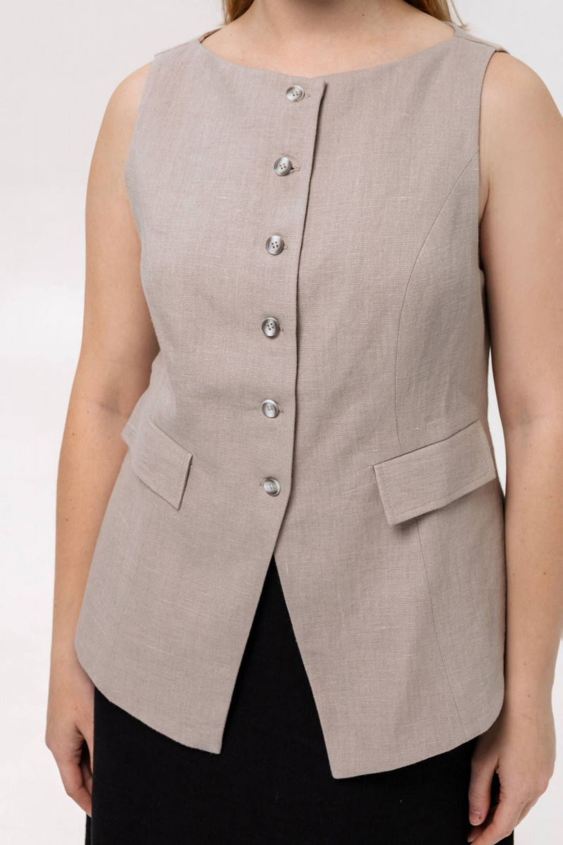 Жилеты SHLOMO 6-2 светло-серый