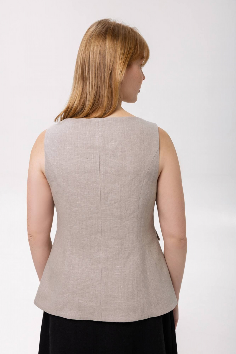 Жилеты SHLOMO 6-2 светло-серый