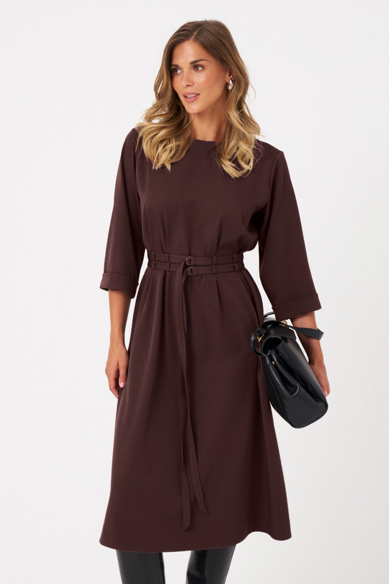 Платья Панда 115280 темно-бордовый