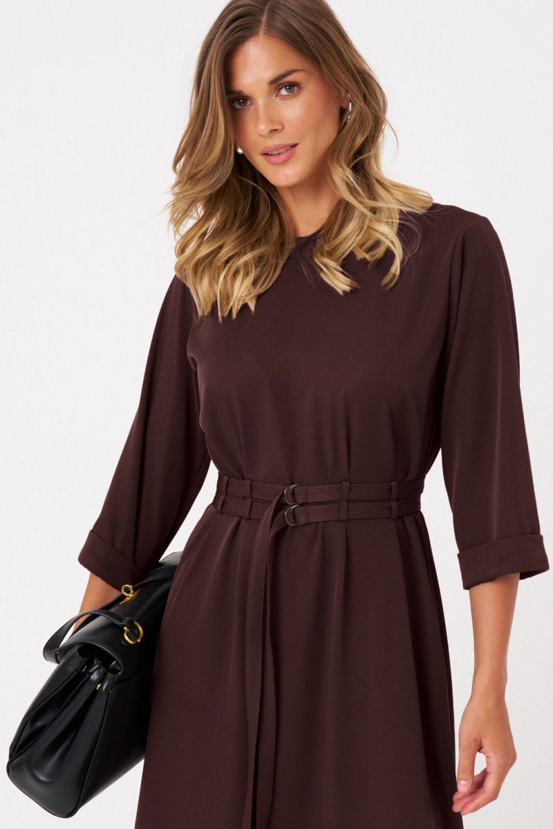 Платья Панда 115280 темно-бордовый