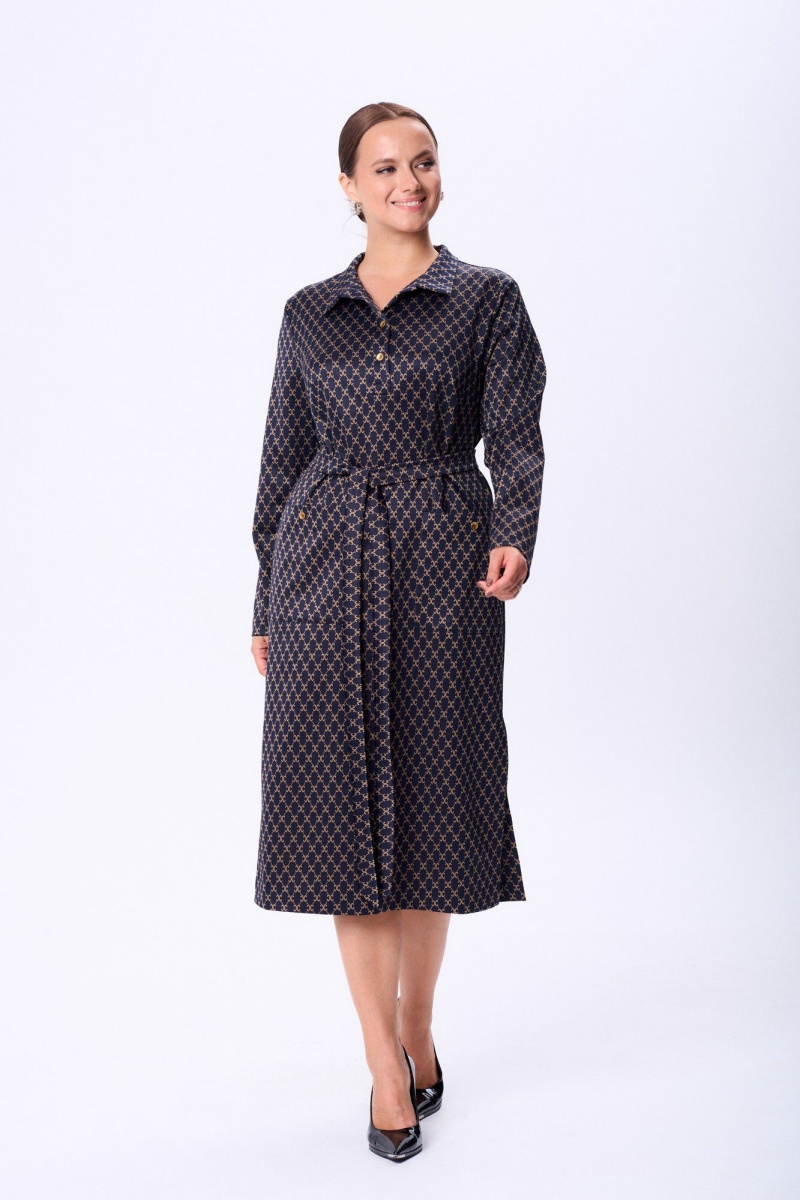 Платья TVIN 7878 синий