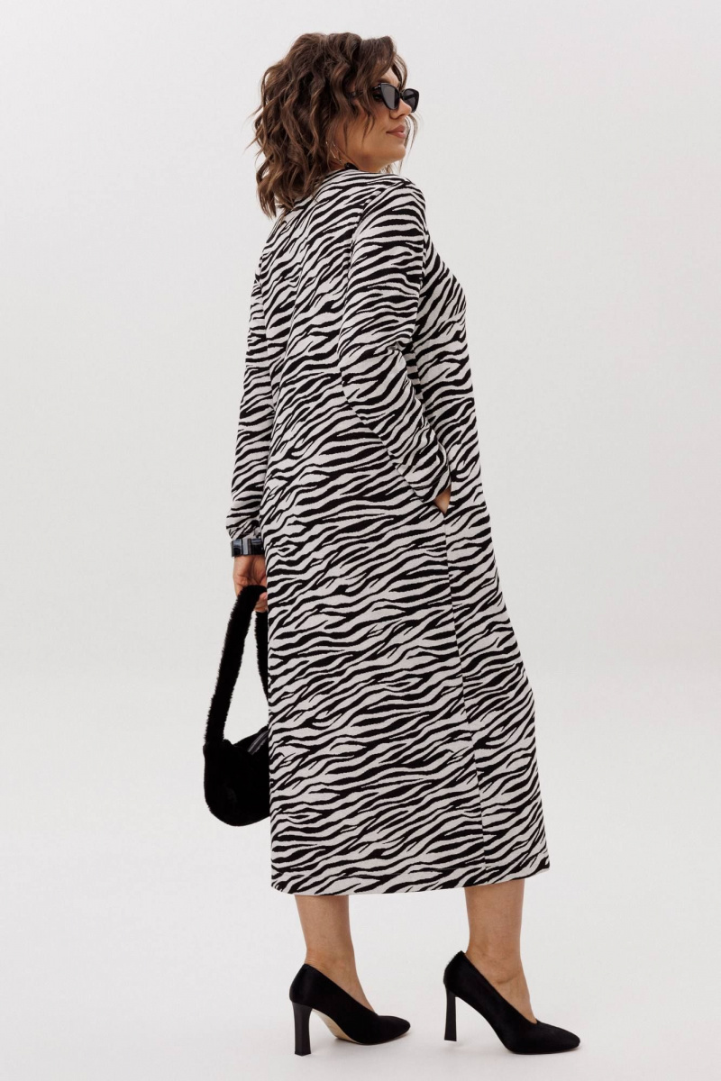 Платья Anelli 1755 черно-белое_кино