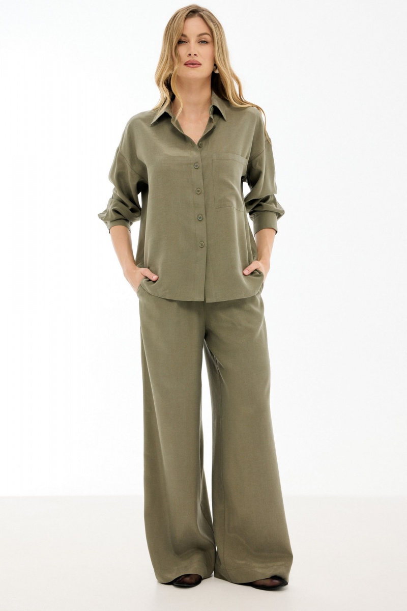 Брючный комплект Prestige 5537 оливка