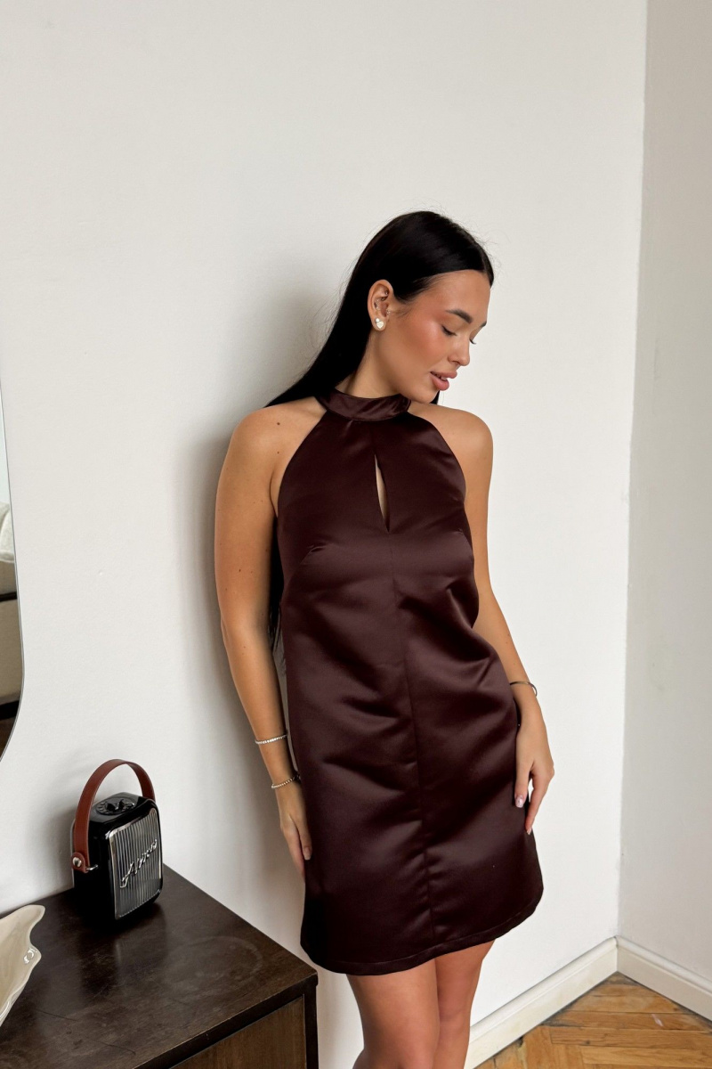 Платья THE.WOMAN 0391 шоколад