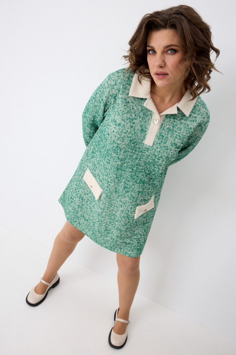 Платья BegiModa 1061 малахит