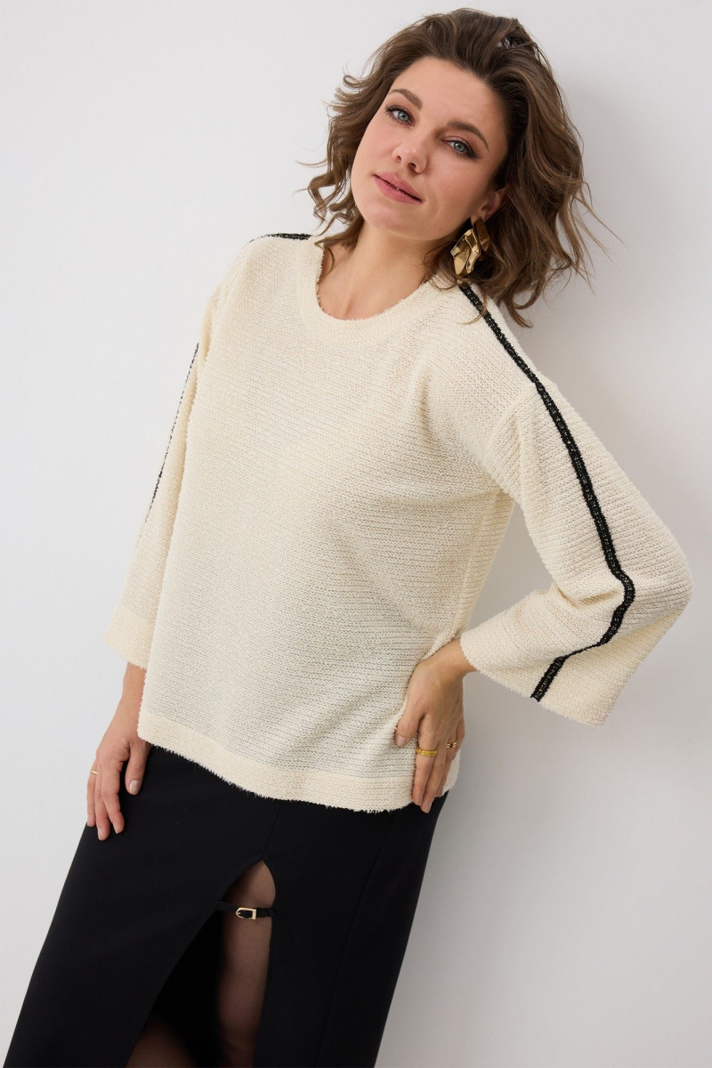 Джемперы BegiModa 4149 топленое_молоко