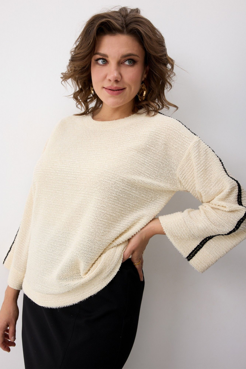 Джемперы BegiModa 4149 топленое_молоко