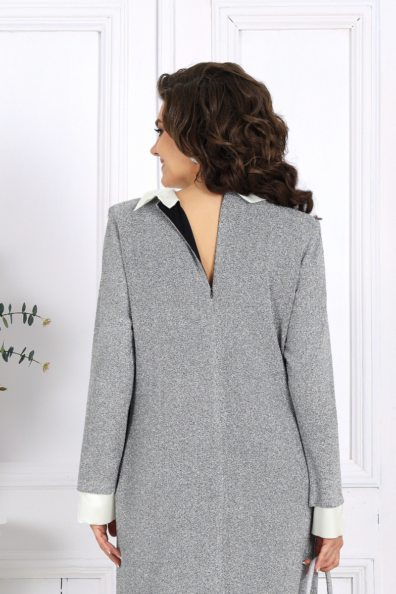 Платья Ninele 6036 серебряный