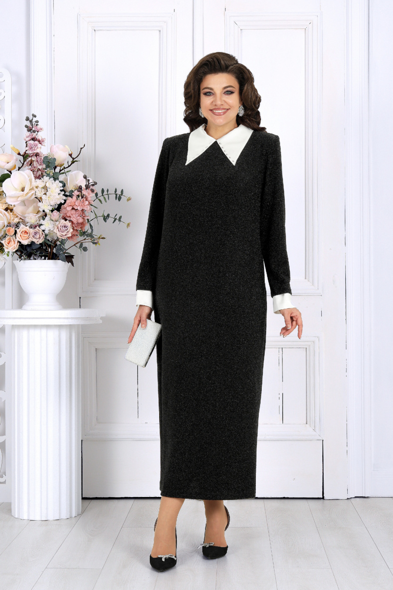 Платья Ninele 6036 угольный