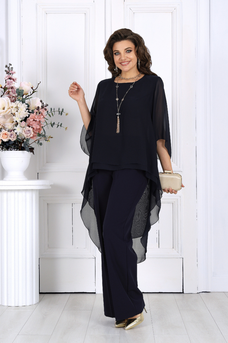 Брючный комплект Ninele 6063 темно-синий