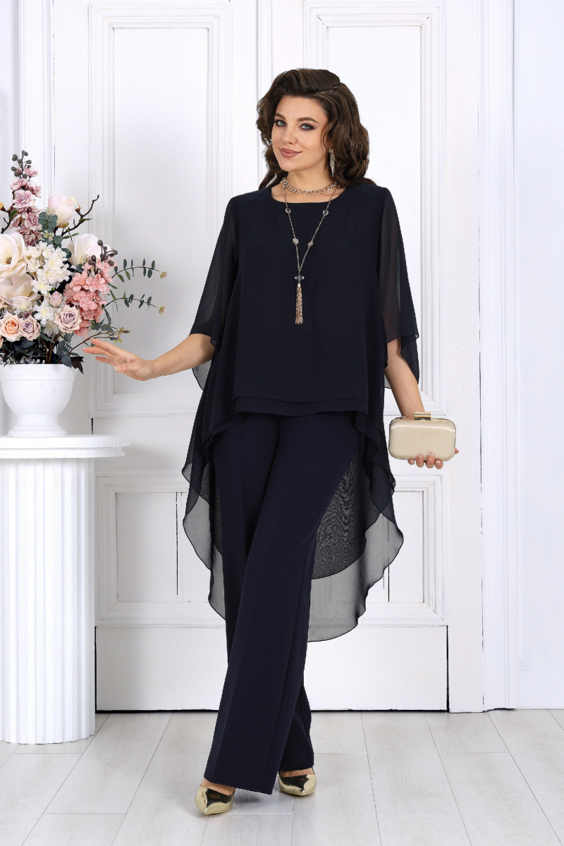 Брючный комплект Ninele 6063 темно-синий