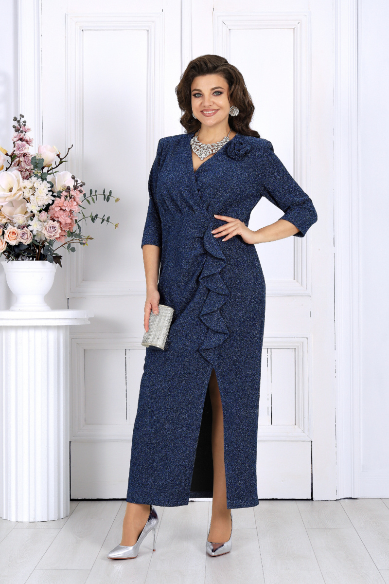 Платья Ninele 7515 синий