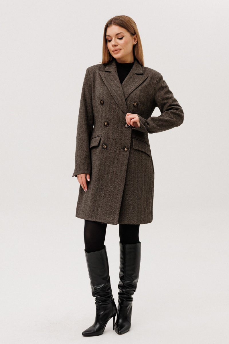 Плательный комплект Amberа Style 2145 коричневый