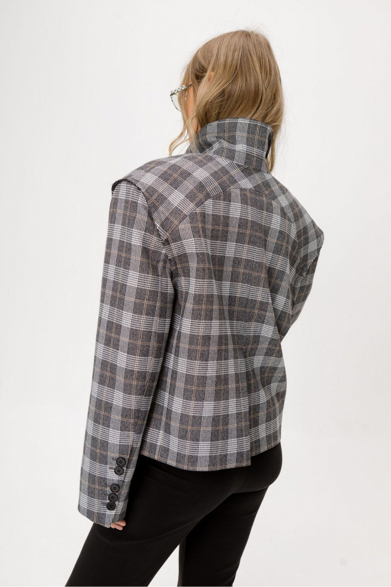 Брючный комплект PiRS 6458 серый+черный