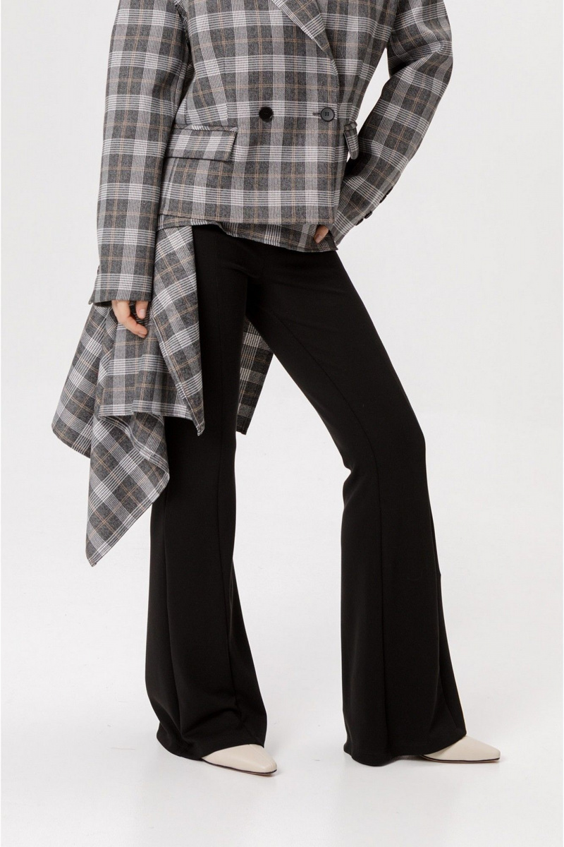 Брючный комплект PiRS 6459 серый+черный