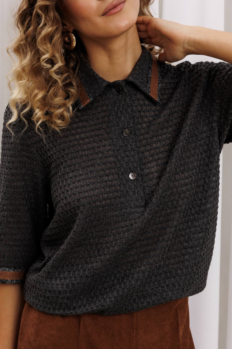 Джемперы Gizart 15380/1 серый, коричневый