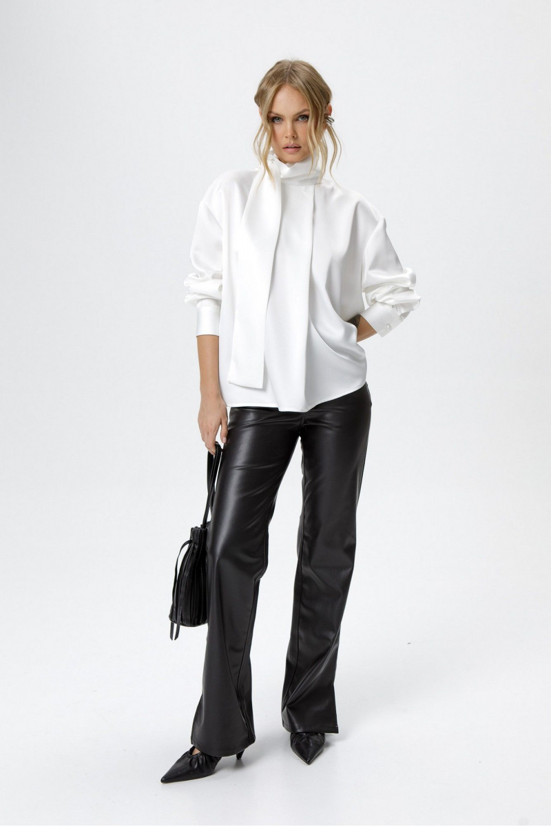 Брючный комплект PiRS 6461 белый+черный